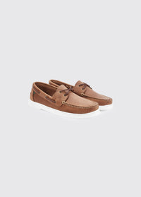 Oceania Mens dubarrylite™ Two Eye-Tie Moccasin - Chestnut