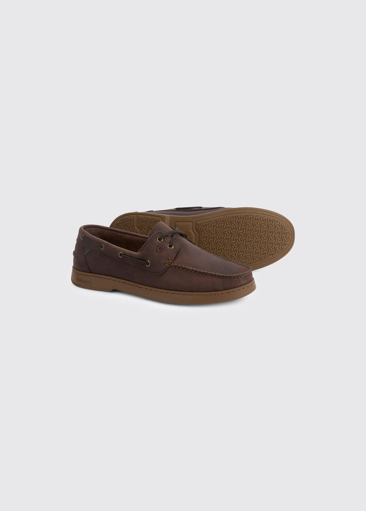 Oceania Mens dubarrylite™ Two Eye-Tie Moccasin - Old Rum