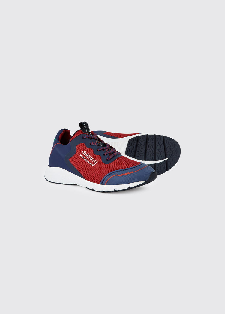 Palma Lightweight Laced Trainer - Red Multi