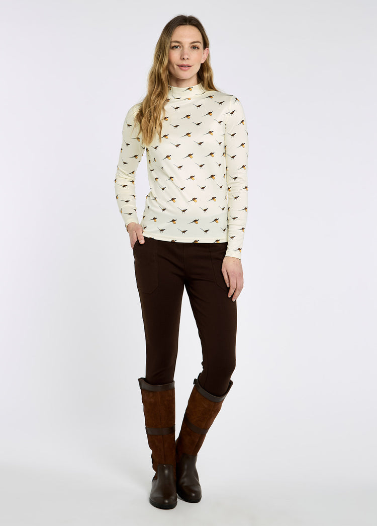 Pepperwort Women's water repellent leggings - Bourbon