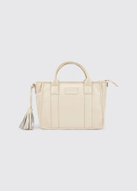 Ramelton Medium Size Leather Handbag - Oyster