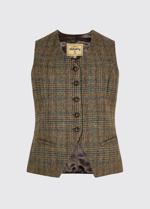 Robinswood Women’s tweed waistcoat- Kelty Glen