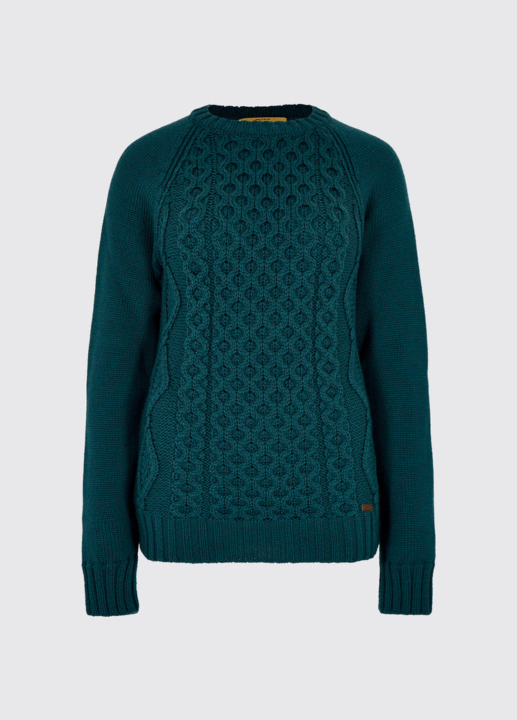 Shanley Women's Merino Sweater - Teal