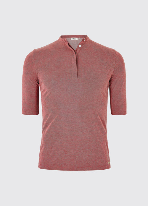 Swinford Ladies Top - Ruby Red