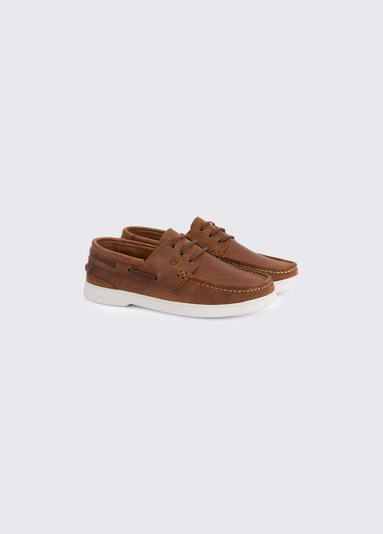 Tavira Men's dubarrylite™ Three Eye-Tie Moccasin - Chestnut