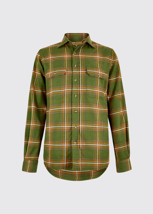 Townley Men’s hunting check shirt - Olive