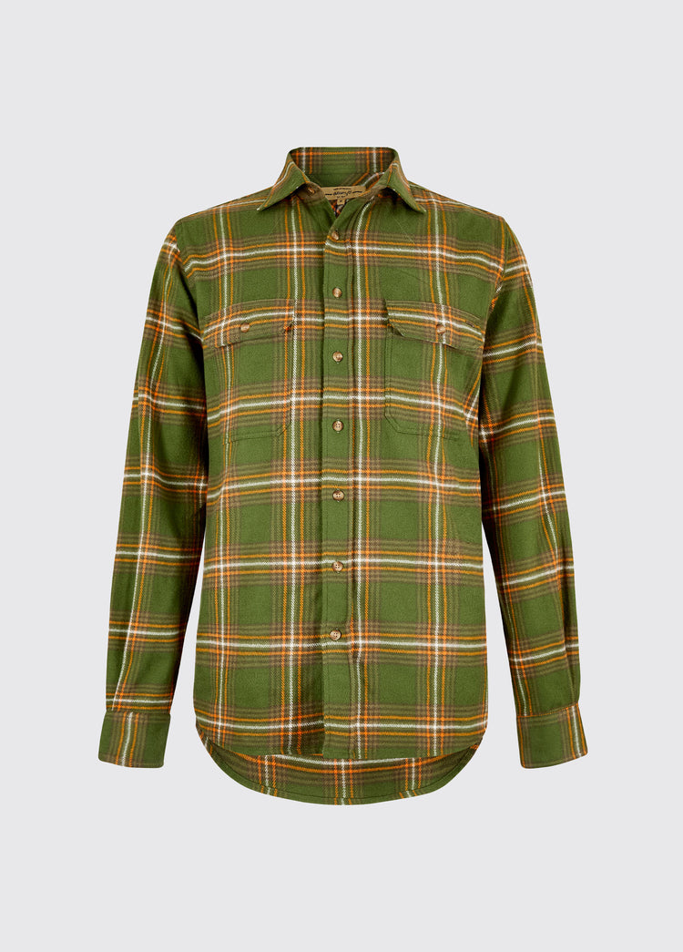 Townley Men’s hunting check shirt - Olive