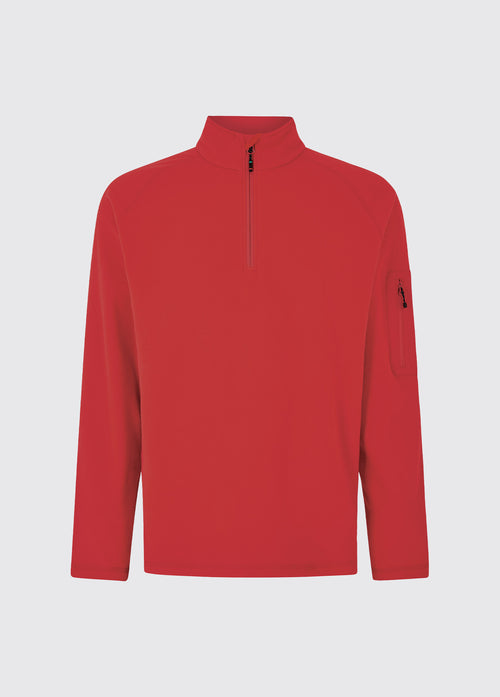Valencia Quarter-zip Fleece - Red
