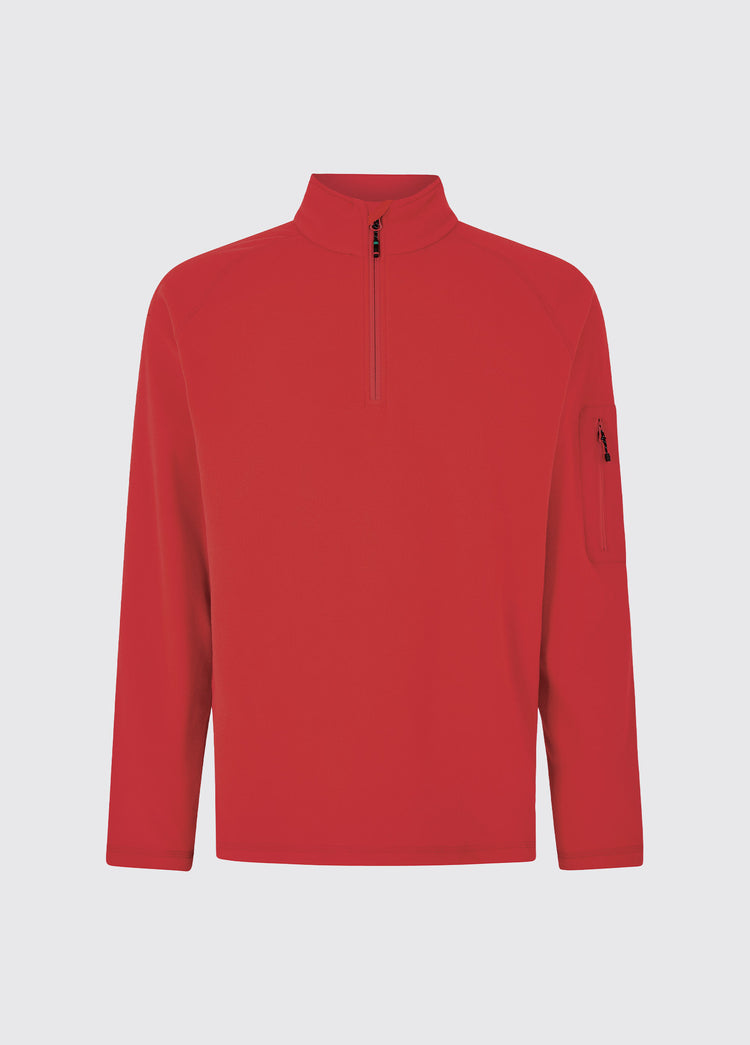 Valencia Quarter-zip Fleece - Red