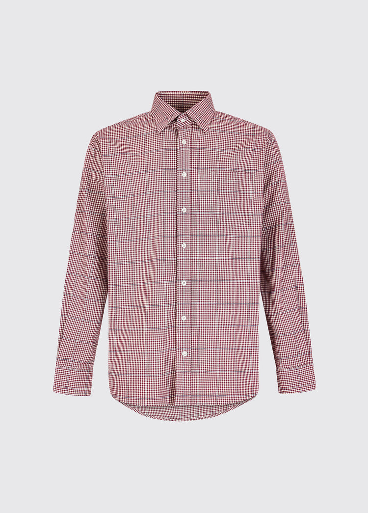 Whitegate Mens Button Down Shirt - Merlot