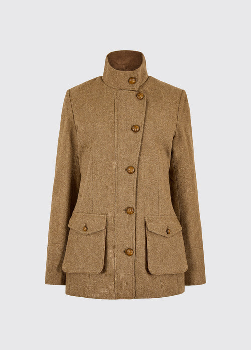 Willow Women's tweed utility jacket - Camel Twill