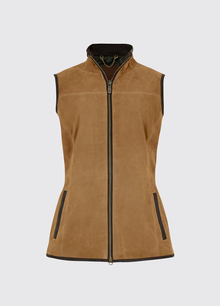 Kingston Leather Gilet - Tan