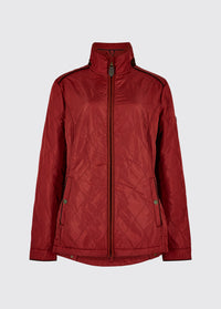 Glenfarne Women's Quilted Jacket - Red Pepper