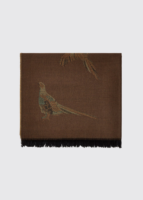 Birchdale Wool Stole - Bourbon