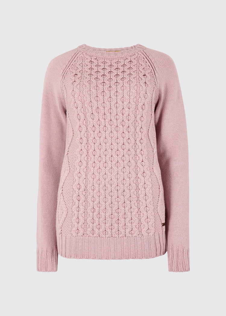 Shanley Women's Merino Sweater - Dusky Rose