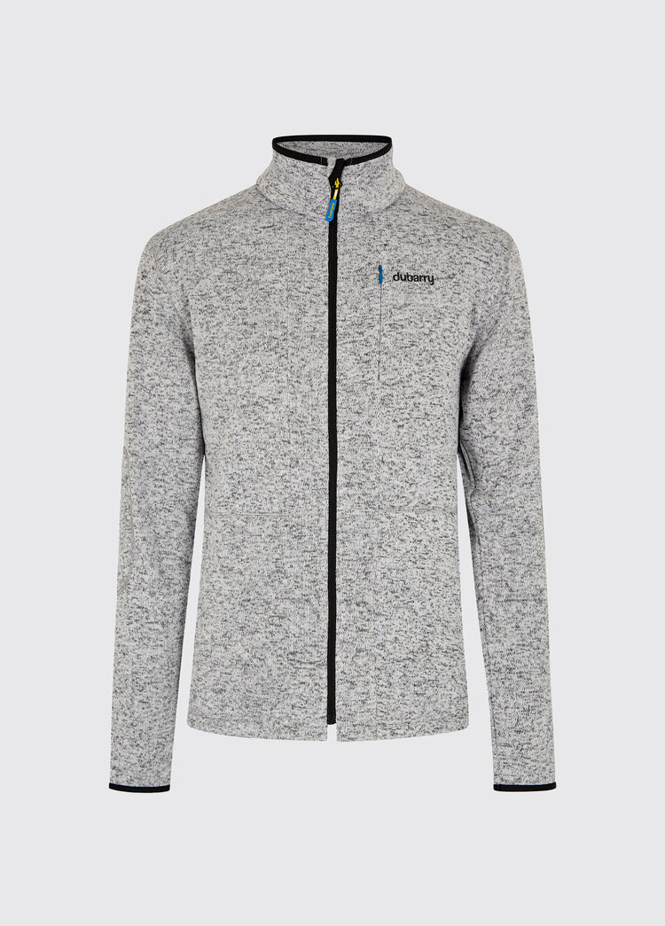 Woodstock Men's Fleece Jacket - Grey Marl